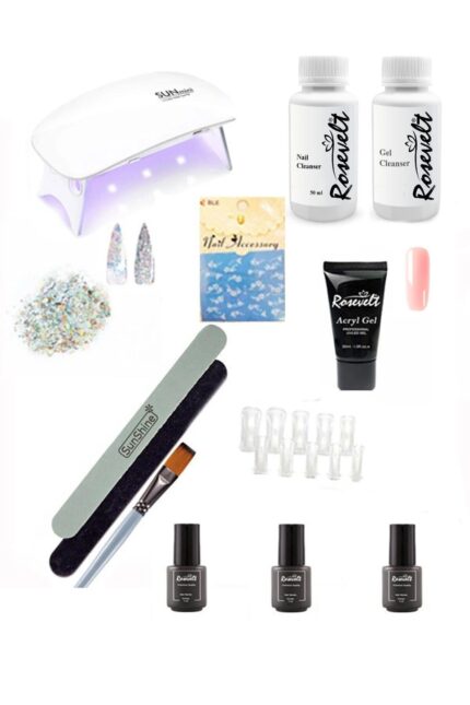 Protez Tırnak Seti Poly Gel Mini Seti No 05